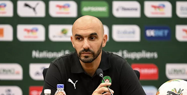 Walid Regragui : "Les Lions de l'Atlas vont se surpasser pour remporter la CAN