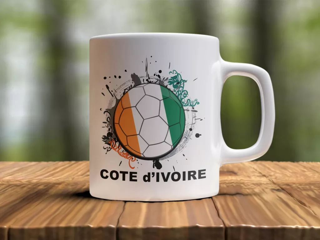 Mug Supporter Côte d'Ivoire